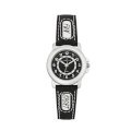 Certus Kids' 647430 Black Calfskin Leather Sport Bracelet Watch