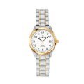Certus Women's 642389 Two Tone Round White Dial Wrist Watch