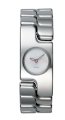 Alessi Women's AL15000 Mariposa Stainless-Steel Bracelet and Silver Dial Watch