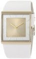 Police Men's PL-11916MSG/06B Skyline-X Gold Dial Silver Leather Watch