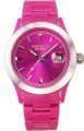 K&Bros  Unisex 9539-3 Ice-Time Color Time Violet Watch
