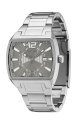 Police Men's PL-13407JS/61M District Stainless-Steel Grey Dial Date Watch