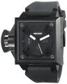 Welder Men's K25B-4503 K25B Analog Black Ion-Plated Stainless Steel Square Watch