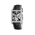  Festina Men's Multifunction F16362/3 Black Leather Quartz Watch with Black Dial