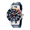 Torgoen Swiss Men's T23303 T23 Blue 20 ATM GMT Dive Watch