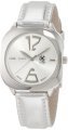 Golden Classic Women's 5148 Silver Bedrock Futuristically Retro Style Silver Watch
