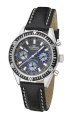 Fortis Men's 800.20.85 L.01 Marinemater Black Automatic Chronograph Leather Watch