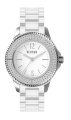  Versus Women's 3C64100000 Tokyo White Rubber Silver Dial Crystal Watch