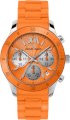 Jacques Lemans Women's 1-1587G Rome Sports Sport Analog Chronograph with Silicone Strap Watch