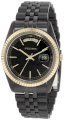 Pedre Men's 0024KX Sport Black Ion-Plated and Gold-Tone Watch