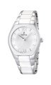 Festina Women's White Ceramic Quartz Watch Bracelet Silver Dial F165321
