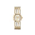 Certus Women's 631575 Gold Tone Brass Bracelet Crystals Golden Dial Watch