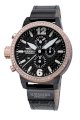  Haemmer Women's DHC-21 Secrets Rose Gold Ion-Plating Crystal Bezel Chronograph Watch