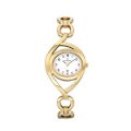 Certus Women's 631610 Gold Tone Brass Bracelet White Dial Watch