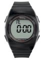 Tekday Men's 655636 Digital Black Plastic Band Sport Watch