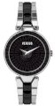  Versus Women's 3C72400000 Sertie Black Dial Textured Glass Bezel Steel Bracelet Watch