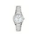 Certus Women's 641379 Analog Quartz Stainless Steel White Dial Watch