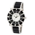 Gattinoni Women's TMG3977-1 Hydra Black Crystal Patterend Watch