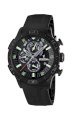  Festina Men's F16567/7 Black Polyurethane Quartz Watch with Black Dial