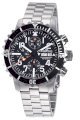 Fortis Men's 671.10.41M B-42 Marinemaster Automatic Chronograph Black Dial Watch