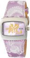 EOS New York Women's 43LPUR Orient Silk Strap Watch
