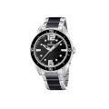  Festina Men's F16395/2 Silver Stainless-Steel Quartz Watch with Black Dial