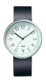 Alessi Record Leather Watch Face Medium Black Record AL 6003
