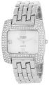 Golden Classic Women's 2274-Silv "Classically Linked" Rhinestone Mother-Of-Pearl Dial Watch
