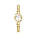 Certus Women's 631669 Classic White Dial Gold Tone Brass Bracelet Watch