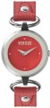  Versus Women's 3C68000000 Versus V Red Dial with Crystals Genuine Leather Watch