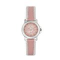 Certus Kids' 647442 Pink Calfskin Leather Analog Quartz Watch