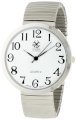 Golden Classic Women's 5166-silver "Simply Bold" Classic Oversized Dial Watch