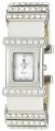 Golden Classic Women's 5102 wht "Posh Palette" Leather Bangle Band Rhinestone Accented Watch