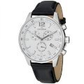 Grovana Men's White Dial Quartz Chronograph Watch 7015.9533