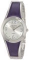 Golden Classic Women's 2144 Purp Good Vibrations Polished Silver Cuff Style Watch
