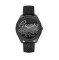 Đồng hồ Nữ Guess Black Leather Quartz U96002L1