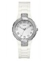 Đồng hồ Nữ Guess Crystal White Plastic U95198L1