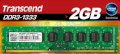 Transcend - DDR3 - 2GB - Bus 1333Mhz - PC3 10600