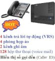 NEC IP-PBX SL1000 4-16, 4 kênh VRS, 4 phòng họp ảo, 2 kênh ghi âm cuộc gọi, 128 hộp thư thoại