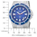 Bulova Men's 98B130 Marine Star Blue Dial Bracelet Watch