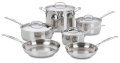 Bộ nồi Cuisinart 77-10 Chef's Classic Stainless Steel 10-Piece 