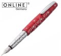 Bút bi Online Crystal Inspiration Essentials Fountain Pen Ruby Red