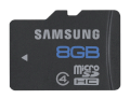 Samsung MicroSDHC 8GB (Class 4)