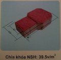 Gạch chìa khóa NSH 39.5v/m2