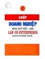 Luật doanh nghiệp - Song ngữ Anh - Việt
