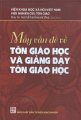 Mấy vần đề về tôn giáo học và giảng dạy tôn giáo học