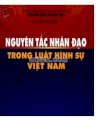 Nguyên tắc nhân đạo trong luật hình sự Việt Nam