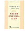 Tính nhân bản của Hiến pháp và bản tính của các cơ quan nhà nước 