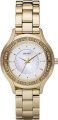 DKNY Gold-plated Bracelet Crystal Accents White Dial Women's watch #NY8135
