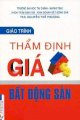 Giáo trình thẩm định giá bất động sản